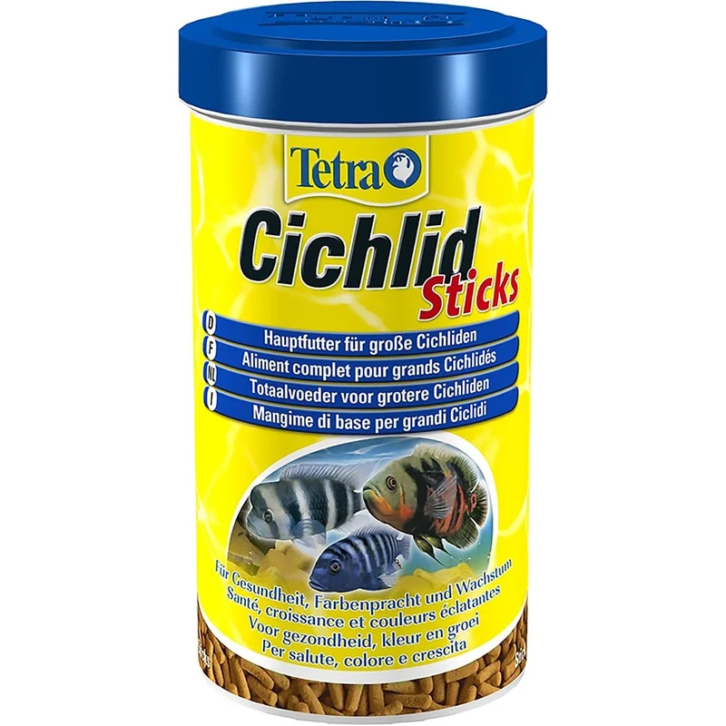 Cichlid sticks 500ML - Aliment complet pour grands Cichlidés