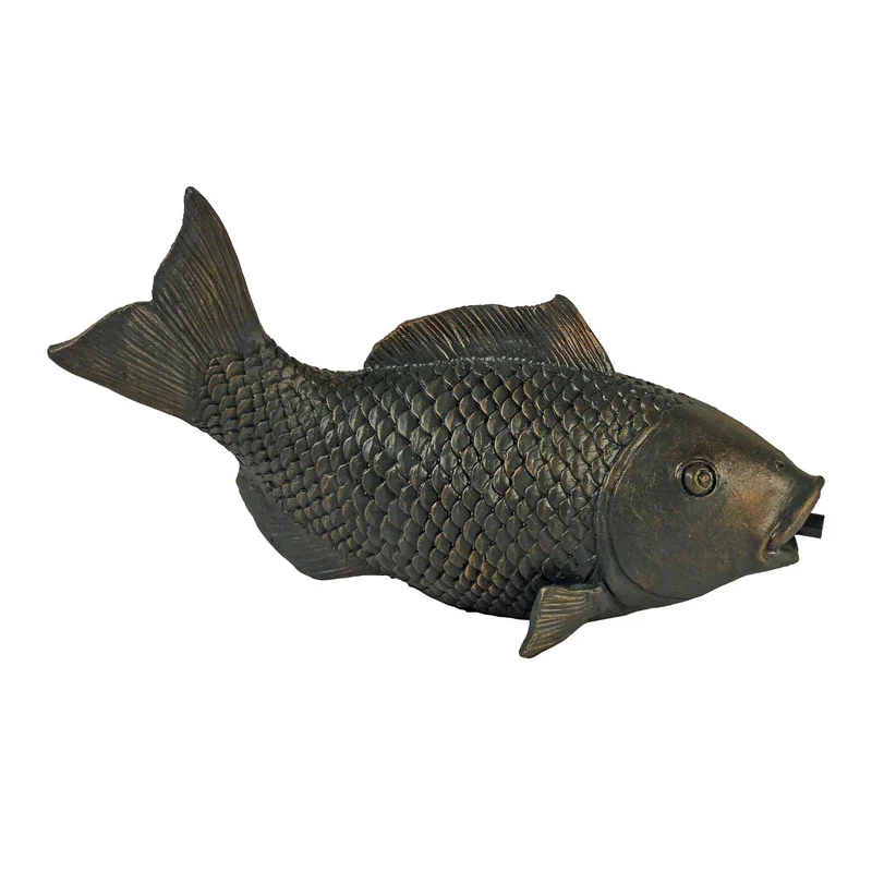 Gargouille Poisson XL 19CM - Cracheur pour petit jeu d'eau - Ubbink