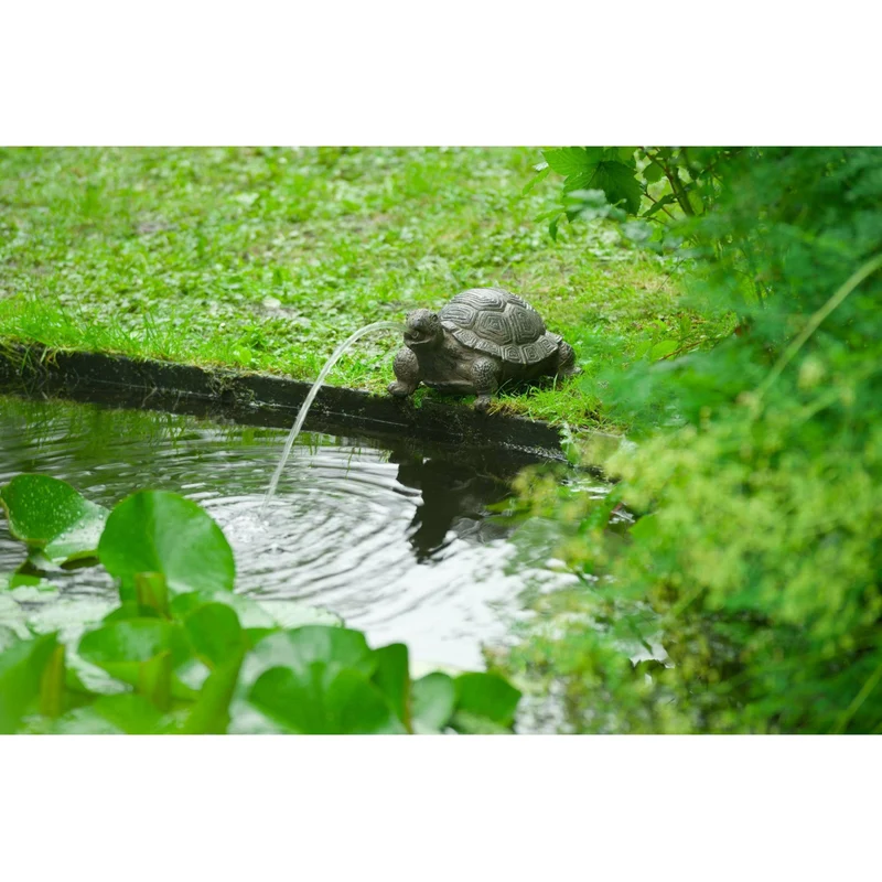 Gargouille Tortue 14CM - Cracheur pour petit jeu d'eau - Ubbink