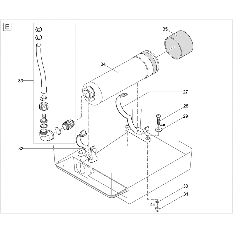 Pièces détachées pour ProfiClear Premium Compact-M grav. OC