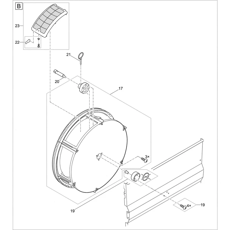 Pièces détachées pour ProfiClear Premium Compact-M grav. OC
