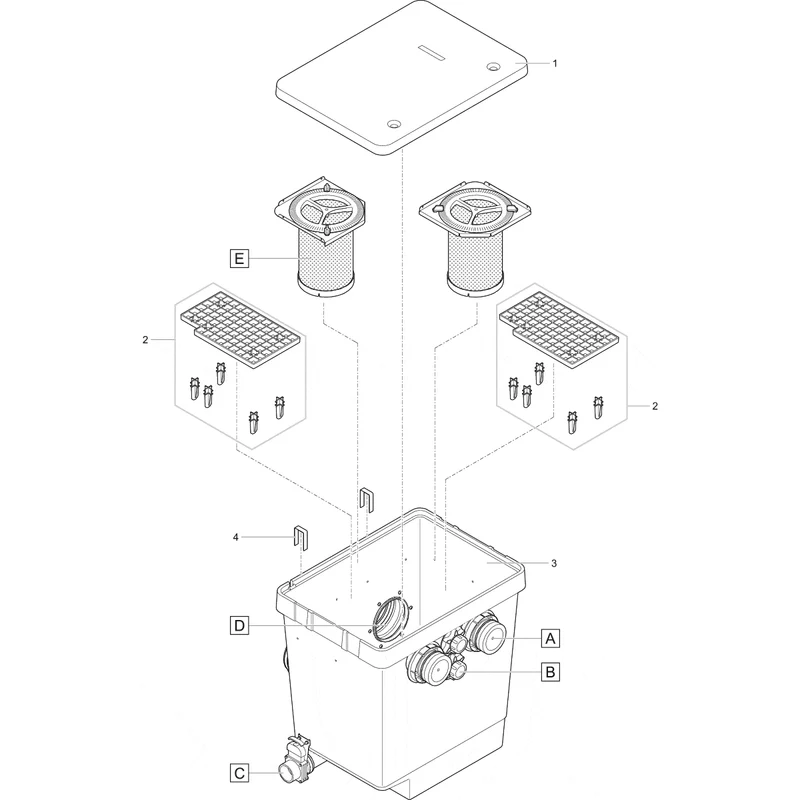 Pièces détachées pour ProfiClear Premium Module individuel