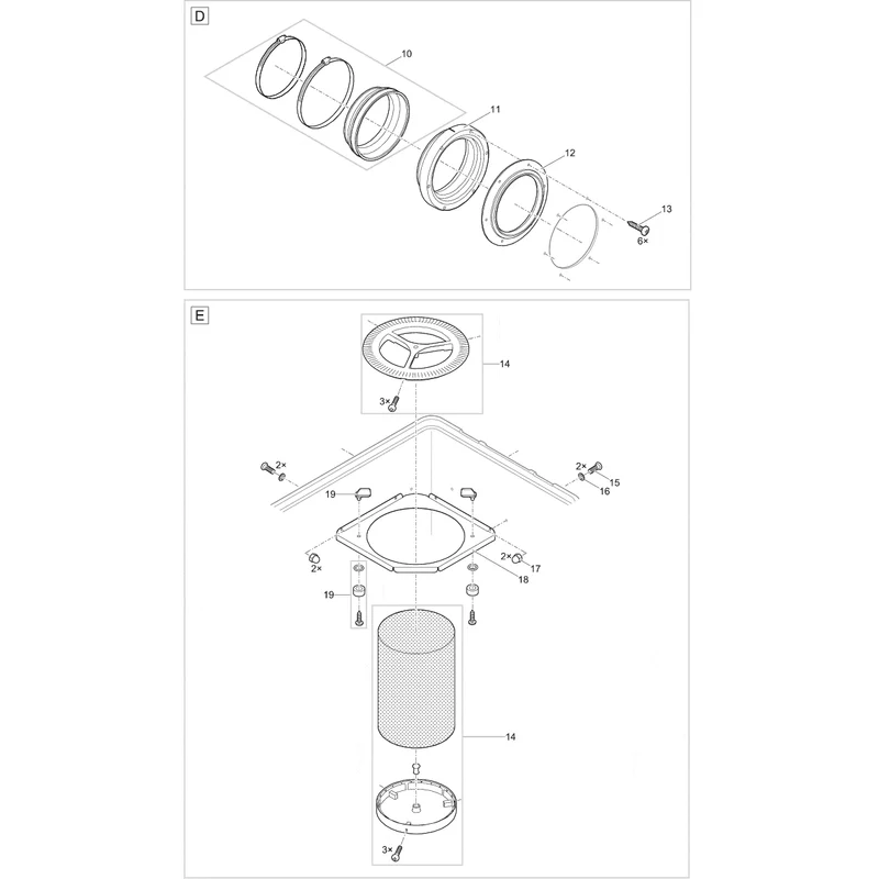 Pièces détachées pour ProfiClear Premium Module individuel