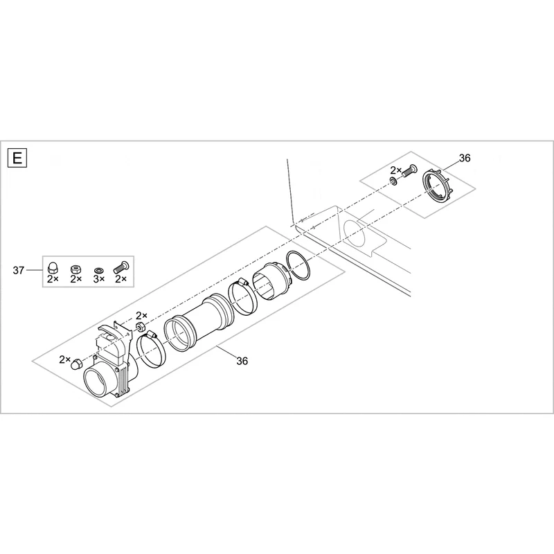 Pièces détachées pour ProfiClear Premium DF-L gravitaire OC