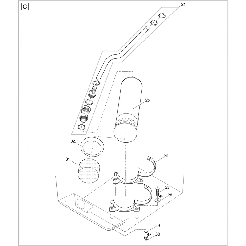 Pièces détachées pour ProfiClear Premium DF-L pompage OC