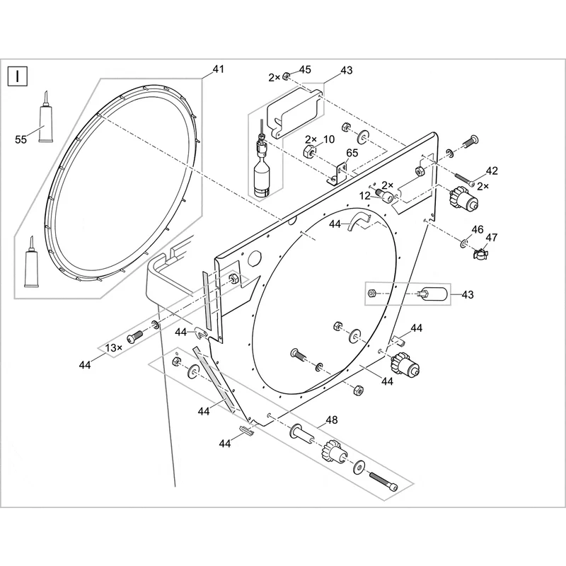 Pièces détachées pour ProfiClear Premium DF-L pompage OC