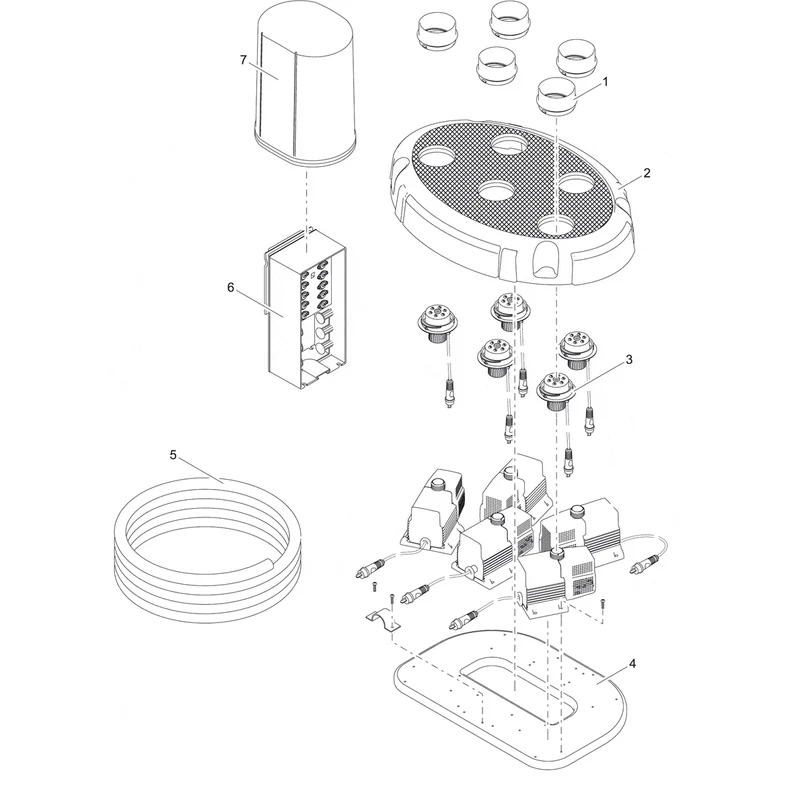 Pièces détachées pour Water Quintet