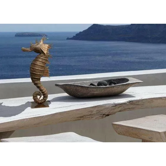 Hippocampe - Poisson décoratif en métal recyclé