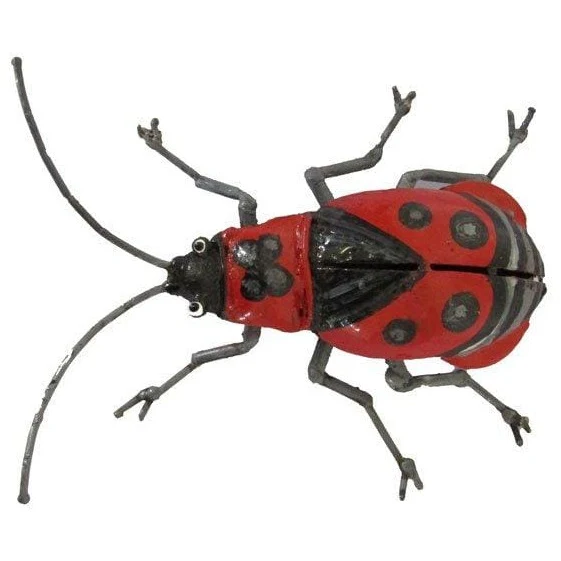 Gendarme PM - Insecte décoratif en métal recyclé