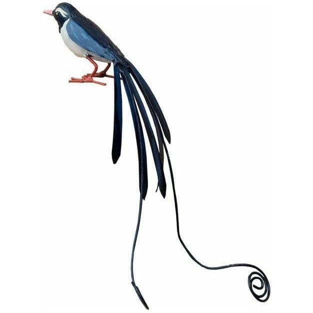 Oiseau du Paradis - Oiseau décoratif en métal recyclé