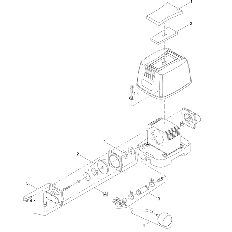 Pièces détachées pour AquaOxy 4800