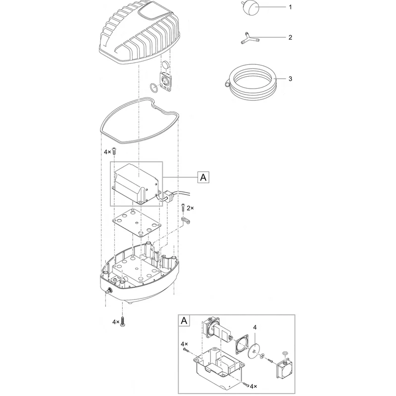 Pièces détachées pour AquaOxy 500