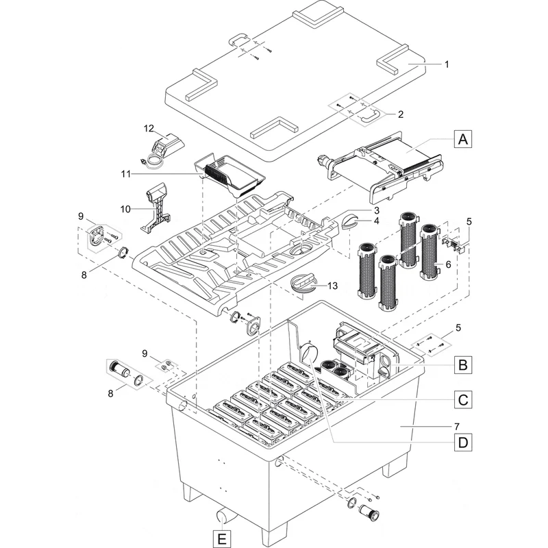 Pièces détachées pour BioTec ScreenMatic² 140000