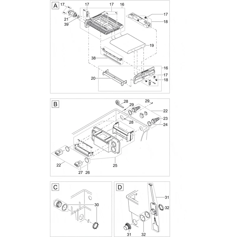 Pièces détachées pour BioTec ScreenMatic² 40000