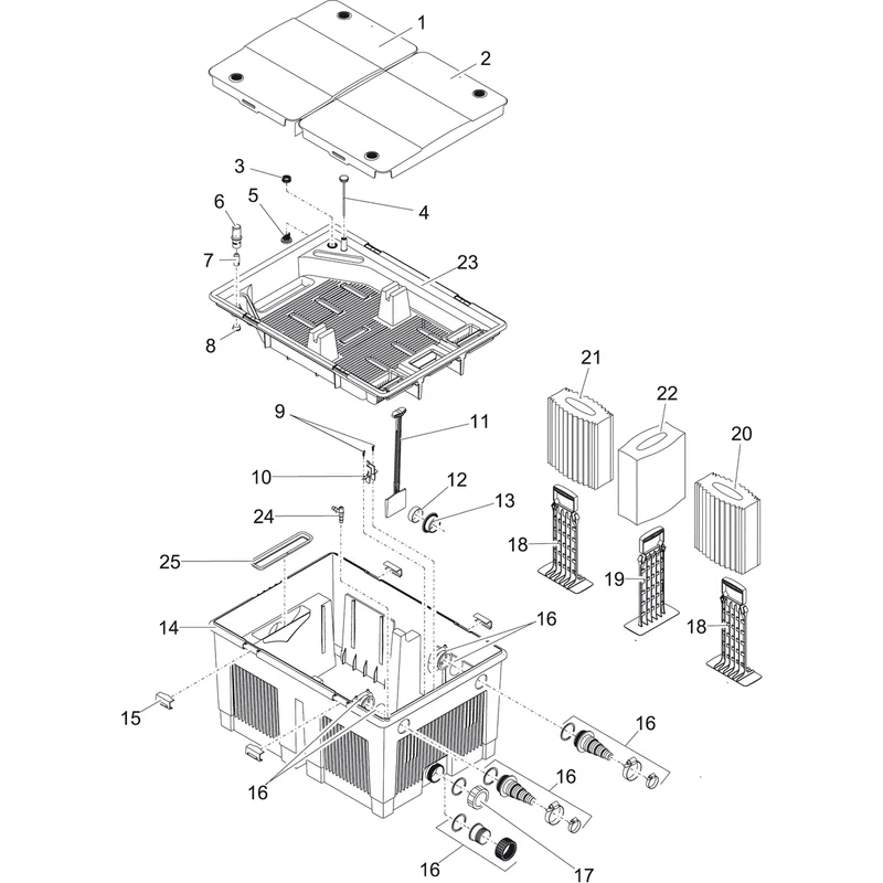 Pièces détachées pour BioSmart Set 36000