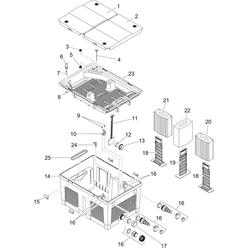 Pièces détachées pour BioSmart 36000