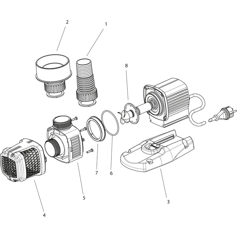 Pièces détachées pour AquaMax Eco Gravity 10000
