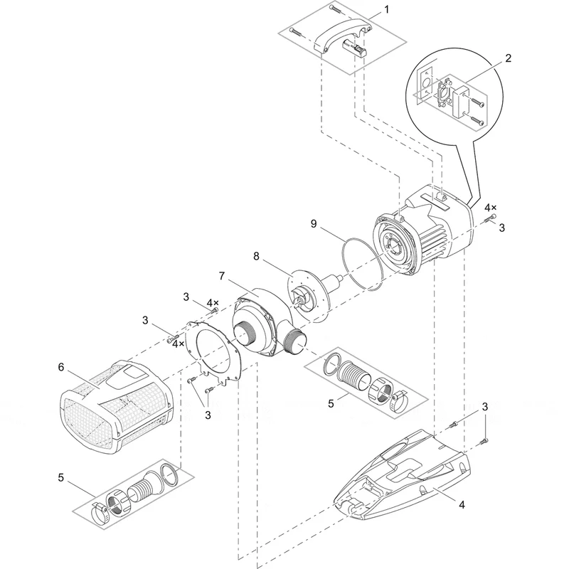 Pièces détachées pour AquaMax Eco Expert 36000
