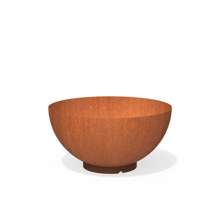 Braséro Acier Corten Bol - 1m x 0.51m