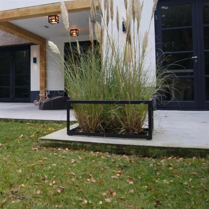 Jardinière en corten - Cadre de plante 2m x 2m x 0.4m