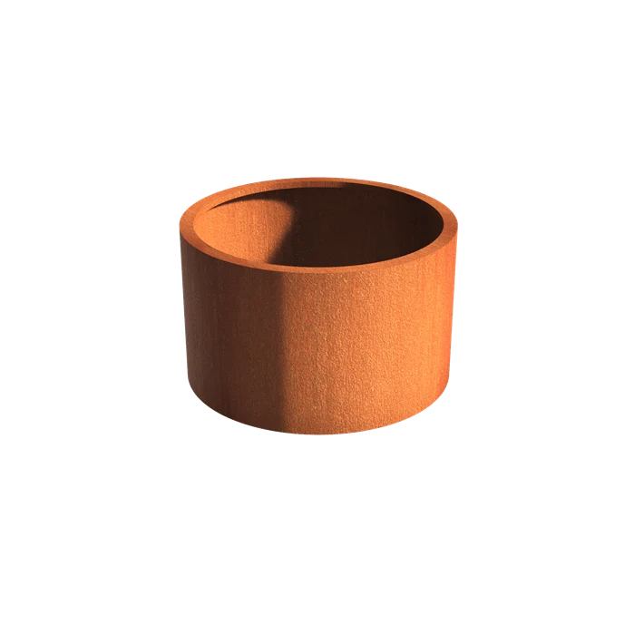 Jardinière en corten - Atlas sans fond 1m x 0.6m