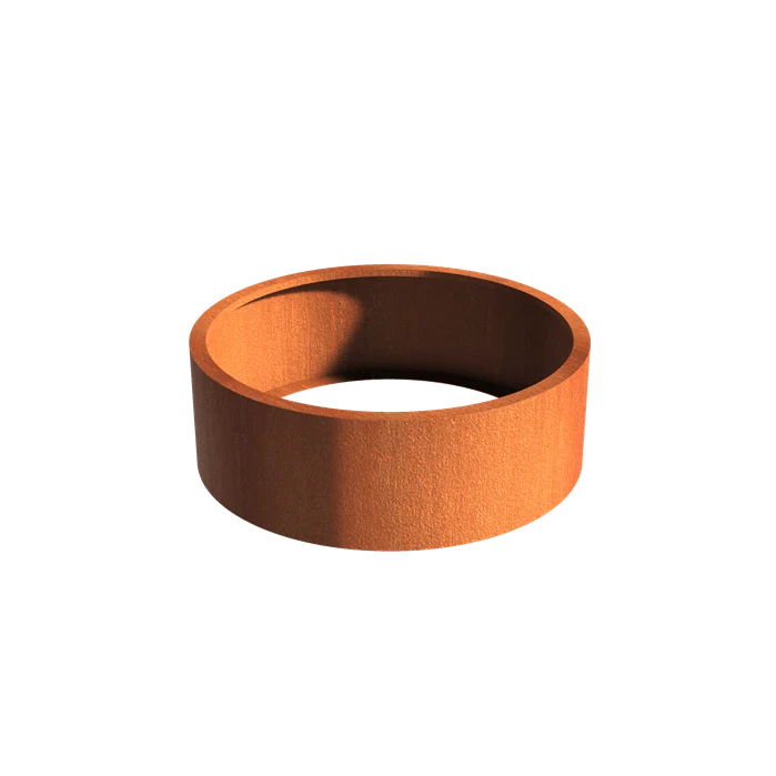 Jardinière en corten - Atlas sans fond 1.2m x 0.4m