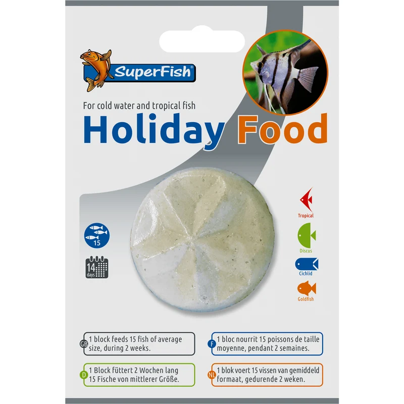 Holiday Food (1Pcs) - Distributeurs de nourriture pour poissons - Superfish