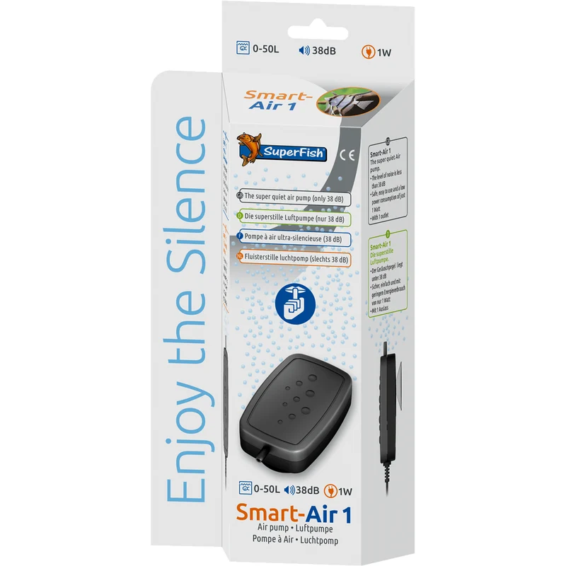 SF Smartair 1 - Pompe à air d'aquarium