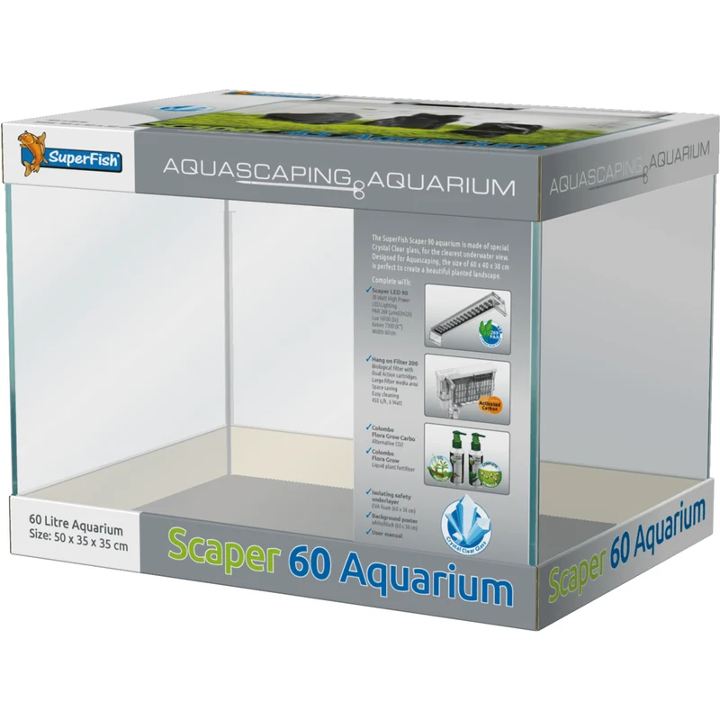Aquarium Scaper 60 - 60L - Superfish