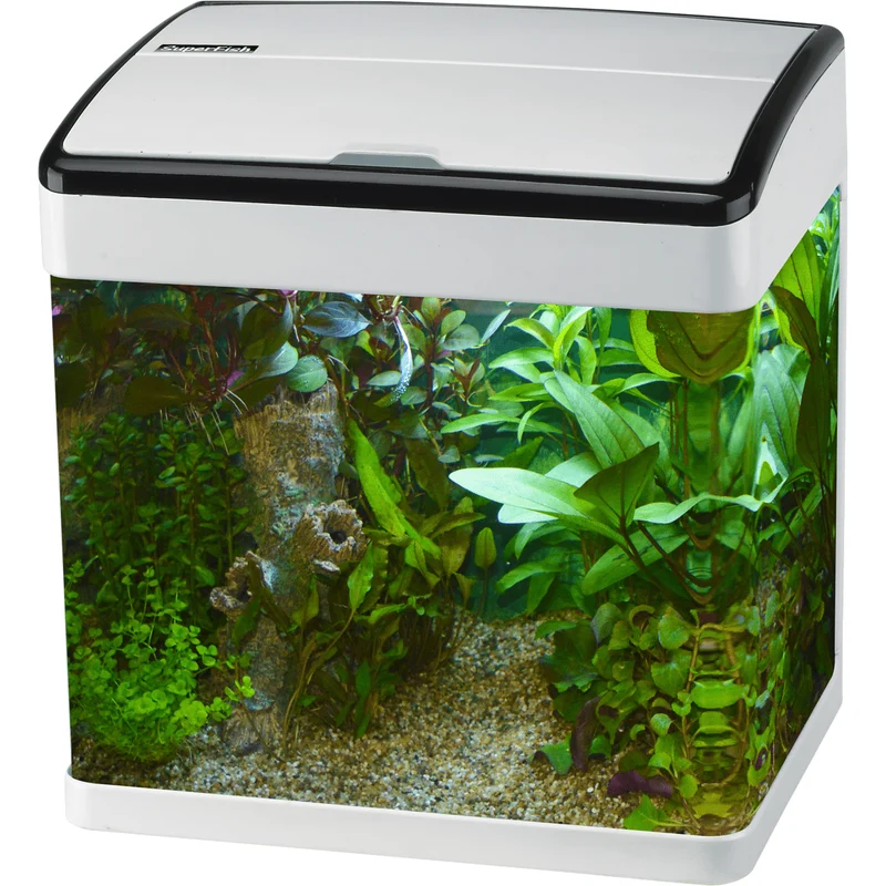 Aquarium Panorama 20 Led Blanc - 20L - Superfish
