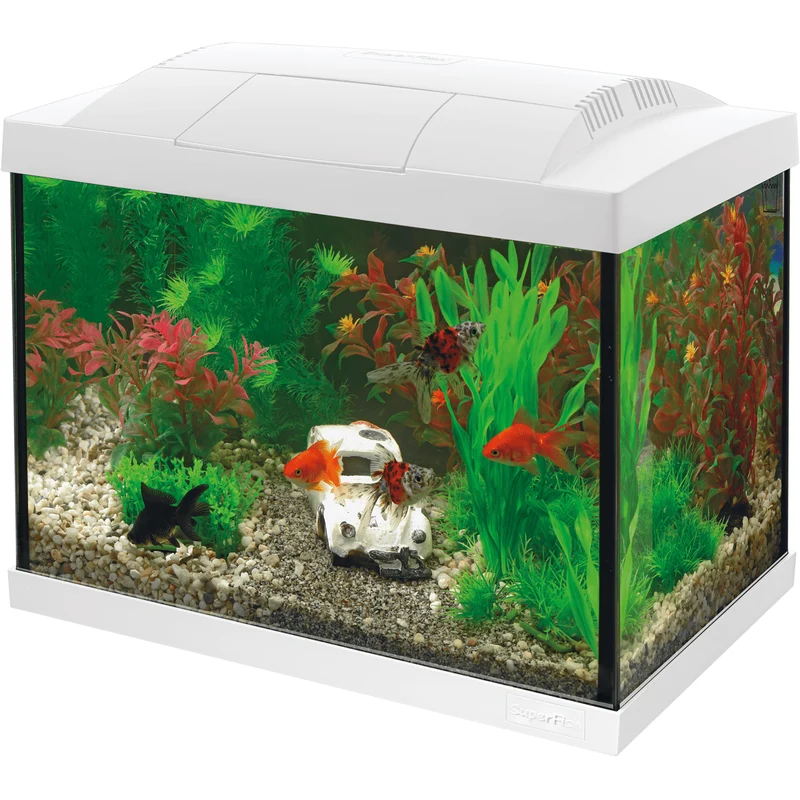 Aquarium Start 20 Goldfish Kit Blanc - 20L - Superfish