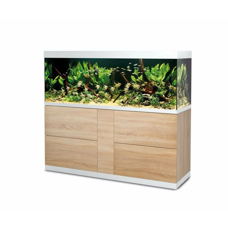 Aquarium HighLine Optiwhite 600 chêne - 600L