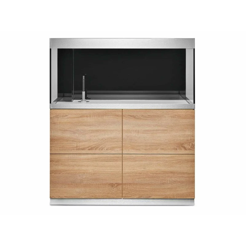 Aquarium HighLine Optiwhite 300 chêne - 300L