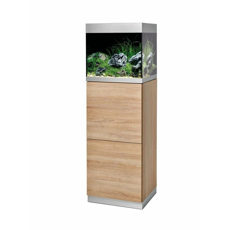 Aquarium HighLine Optiwhite 125 chêne - 125L
