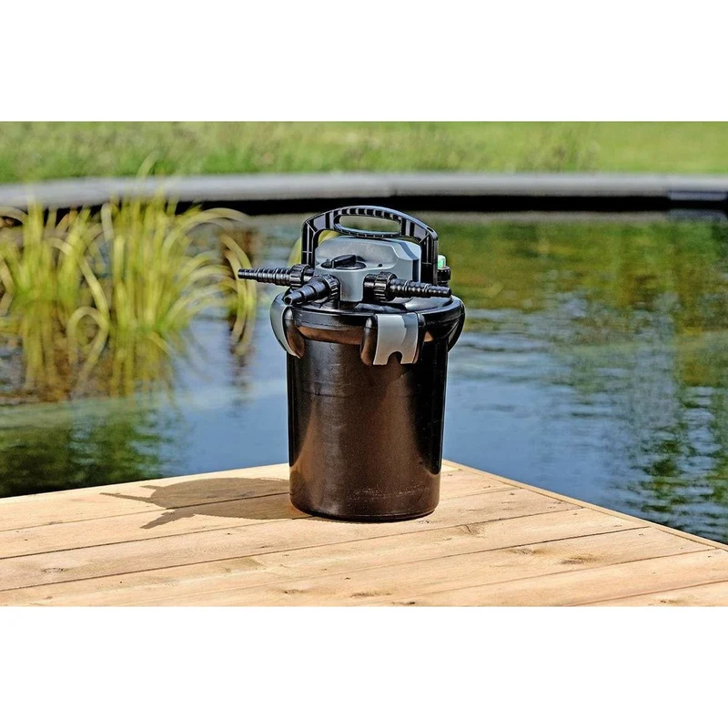 AquaForte Filtre sous pression CBF-4000 avec UV 9W - Jusqu'à 3000L