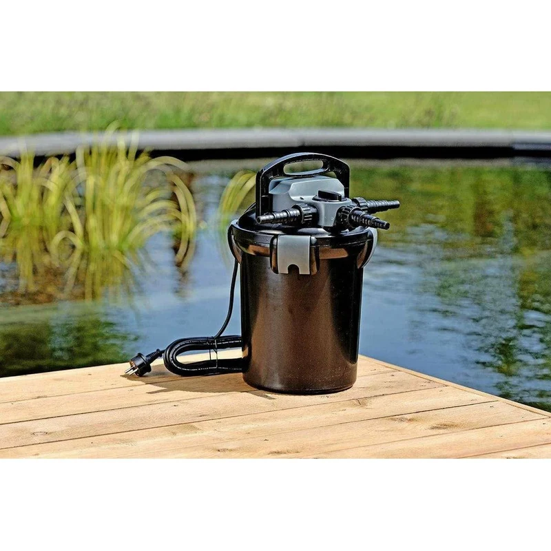 AquaForte Filtre sous pression CBF-4000 avec UV 9W - Jusqu'à 3000L