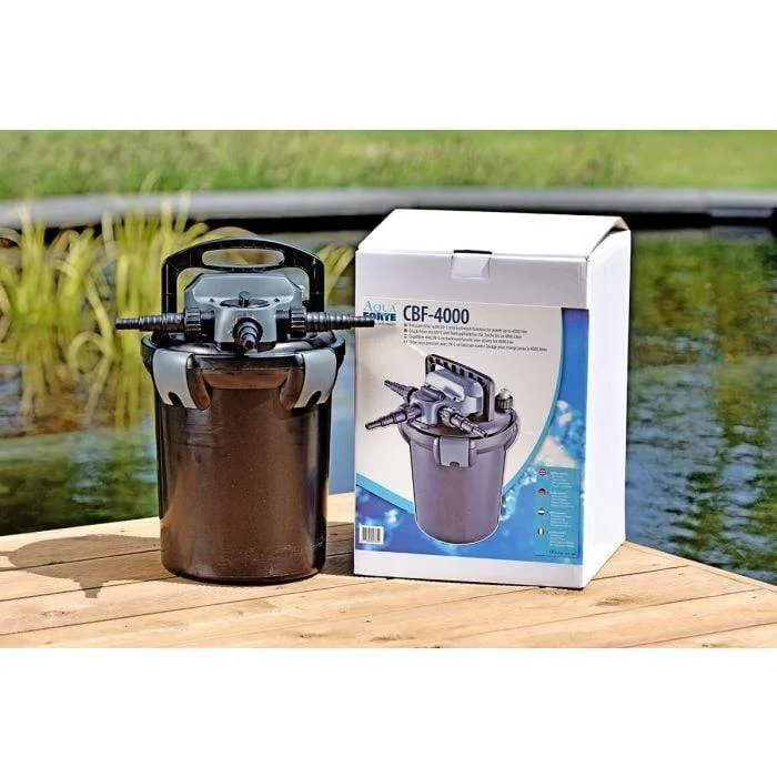 AquaForte Set de filtration CBF 8000 (UV 11W) + pompe EC 5000