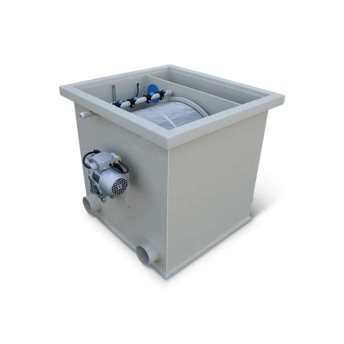 SuperDrum L Air-Aqua - Filtre à tambour pour bassin jusque 100m³ (koï)
