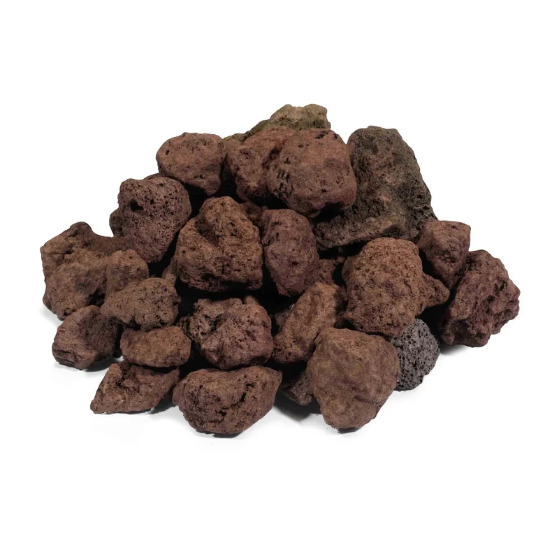 Pierre de lave pouzzolane 5-8cm - Idéal pour les plantes et lagunages
