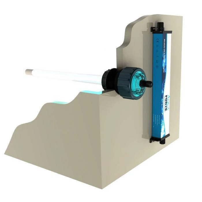Tank UV-C 40 watt - Idéal pour montage sur filtre - Aquaforte