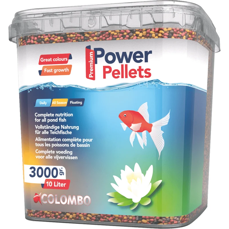 Colombo Power Pellet 10L - Aliments pour poissons