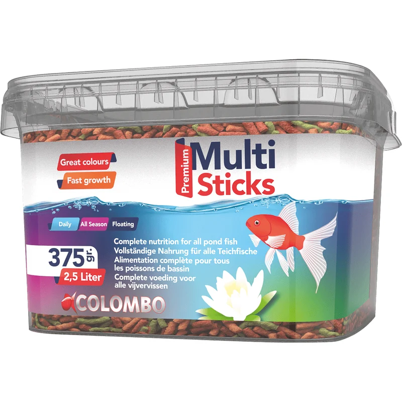 Colombo Multi Sticks 2,5L - Aliments pour poissons