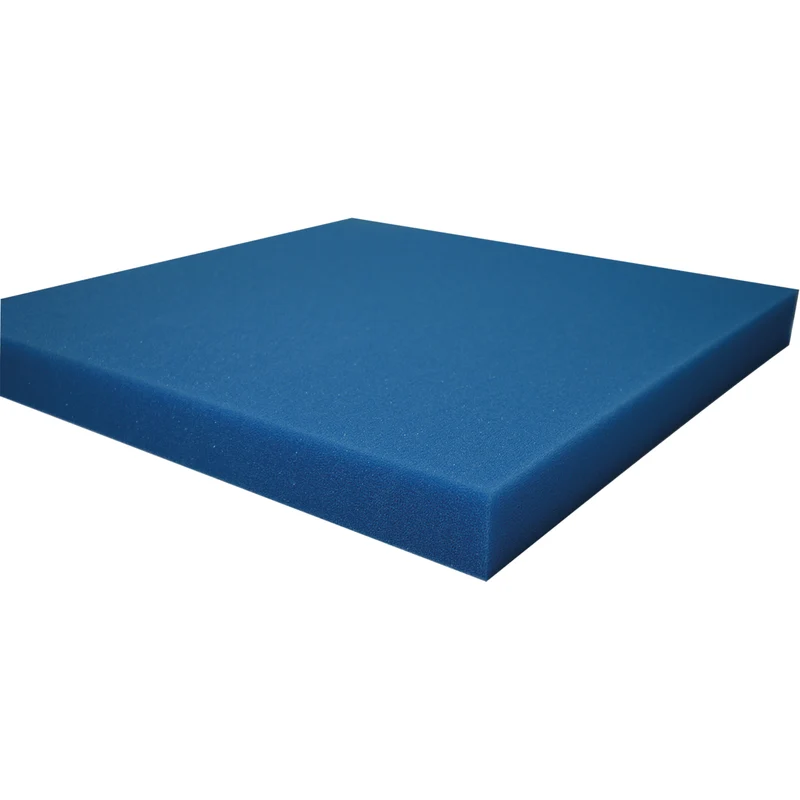 Mousse de filtration bleu 50 x 50 x 2CM - Fine maille