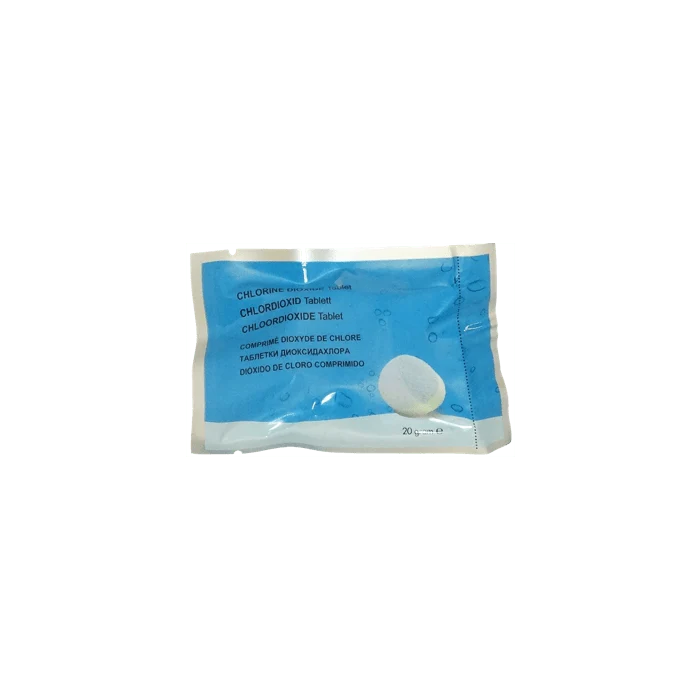 SuperTab Dioxyde de Chlore - Recharge de 12 x 20gr - Nombreuses vertus pour les poissons
