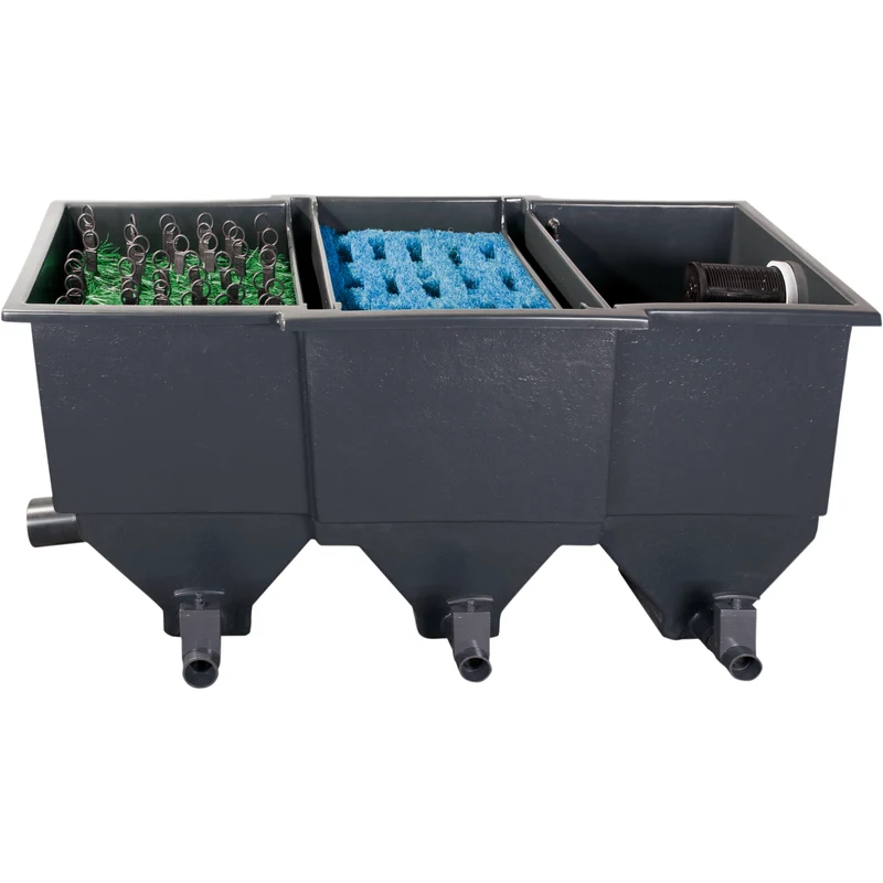 Poly Tech Move 60 - Filtre multi-chambre pour bassin jusque 30M³ - Pompage/Gravitaire - Superfish