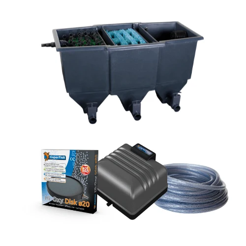 Poly Tech Move 30 - Filtre multi-chambre pour bassin jusque 15M³ - Pompage - Superfish