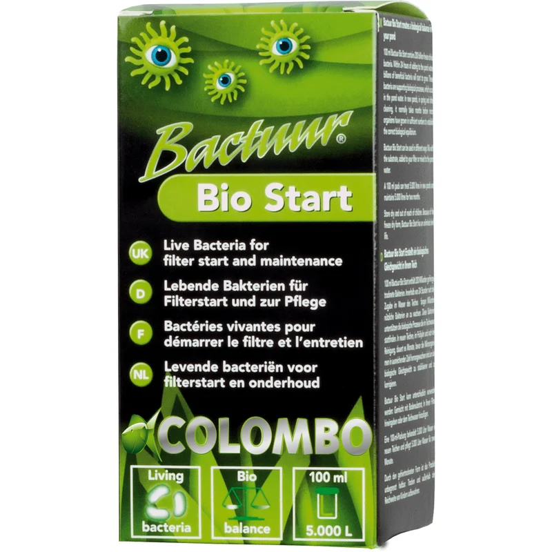 Bactuur Bio Start pour 5m³ - Bactéries vivantes pour démarrer le filtre