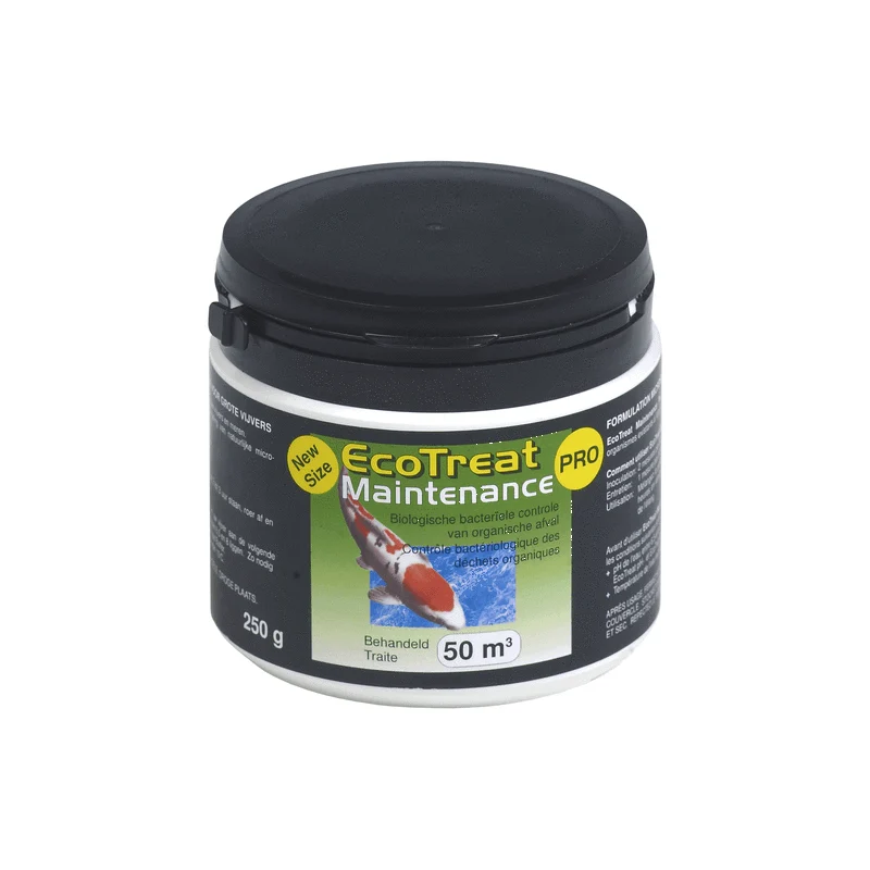 EcoTreat Maintenance PRO 250gr - Bactéries de maintenant très concentrées pour grand volume de bassin