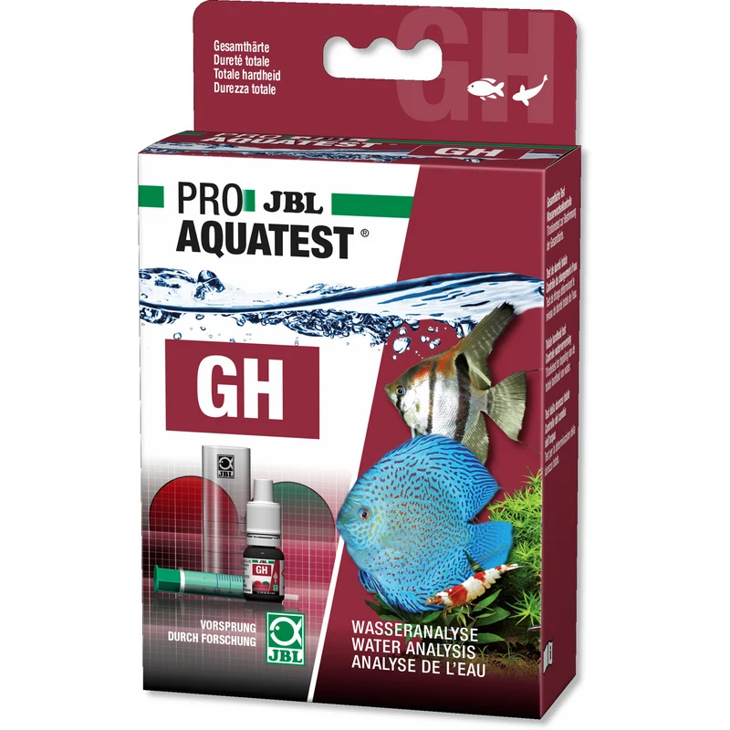 JBL Pro Aquatest GH - Dureté totale - Test à gouttes pour bassins et aquariums