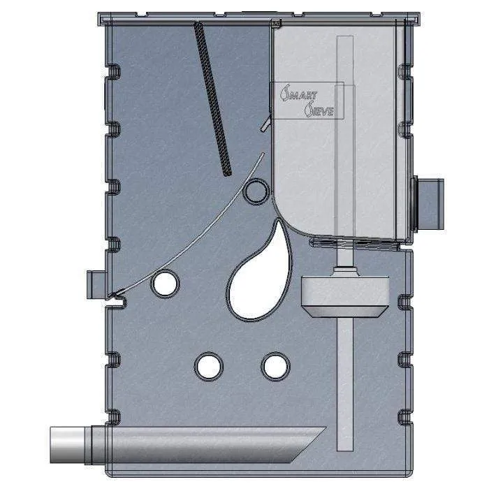 SmartSieve Gravitaire - Débit max. 25m³/h - AquaForte